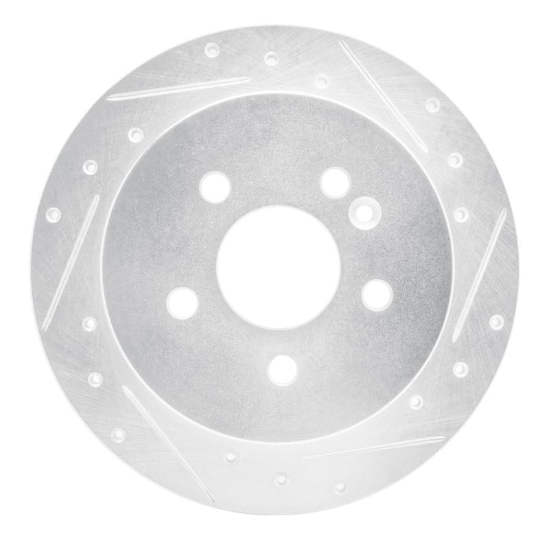 R1 Concepts — R1 98-05 Mercedes-Benz ML320 Rear Right Drilled & Slotted Silver Brake Rotor
R1 Brake Rotor Drill