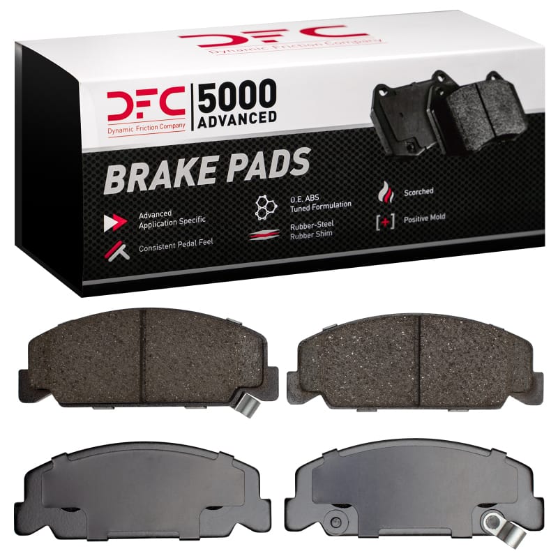 DFC — DFC 84-85 Honda Accord Hatchback Front 5000 Advanced Ceramic Brake Pads
DFC Brake Pad Set