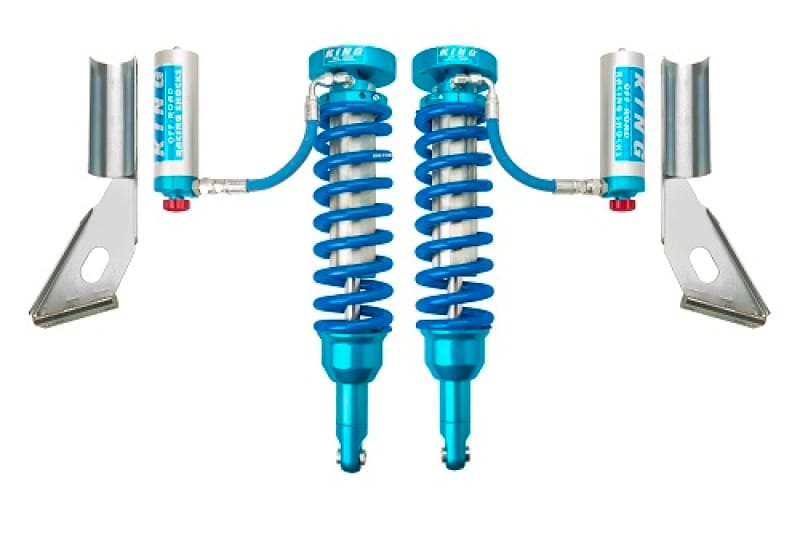 King Shocks — King Shocks 2010+ Toyota FJ Front 2.5 Dia Coilover Remote Reservoir Shock w/Adjuster (Pair)