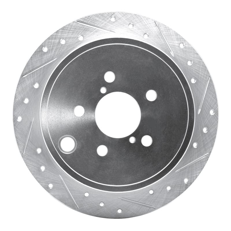 R1 Concepts — R1 08-15 Subaru WRX Rear Right Drilled & Slotted Silver Brake Rotor
R1 Brake Rotor Drill