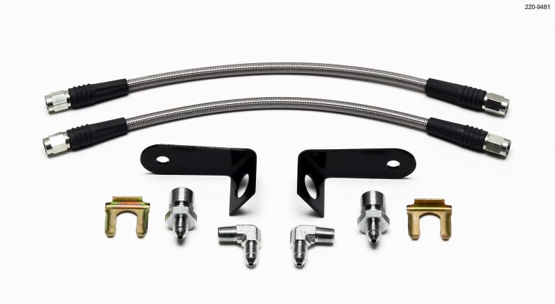Wilwood — Wilwood Flexline Kit Front Kit Car w/FSL4 Caliper
FLEXLINE KIT