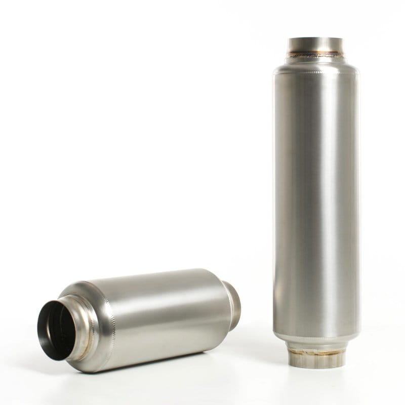 Ticon — Ticon Industries 12in OAL 3.5in In/Out Ultralight Titanium Muffler