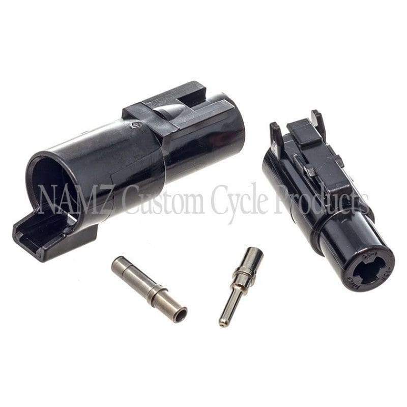 NAMZ — NAMZ Deutsch HD Series 1-Position Male & Female Connectors w/Solid Terminals (HD 72180-94/72181-94)