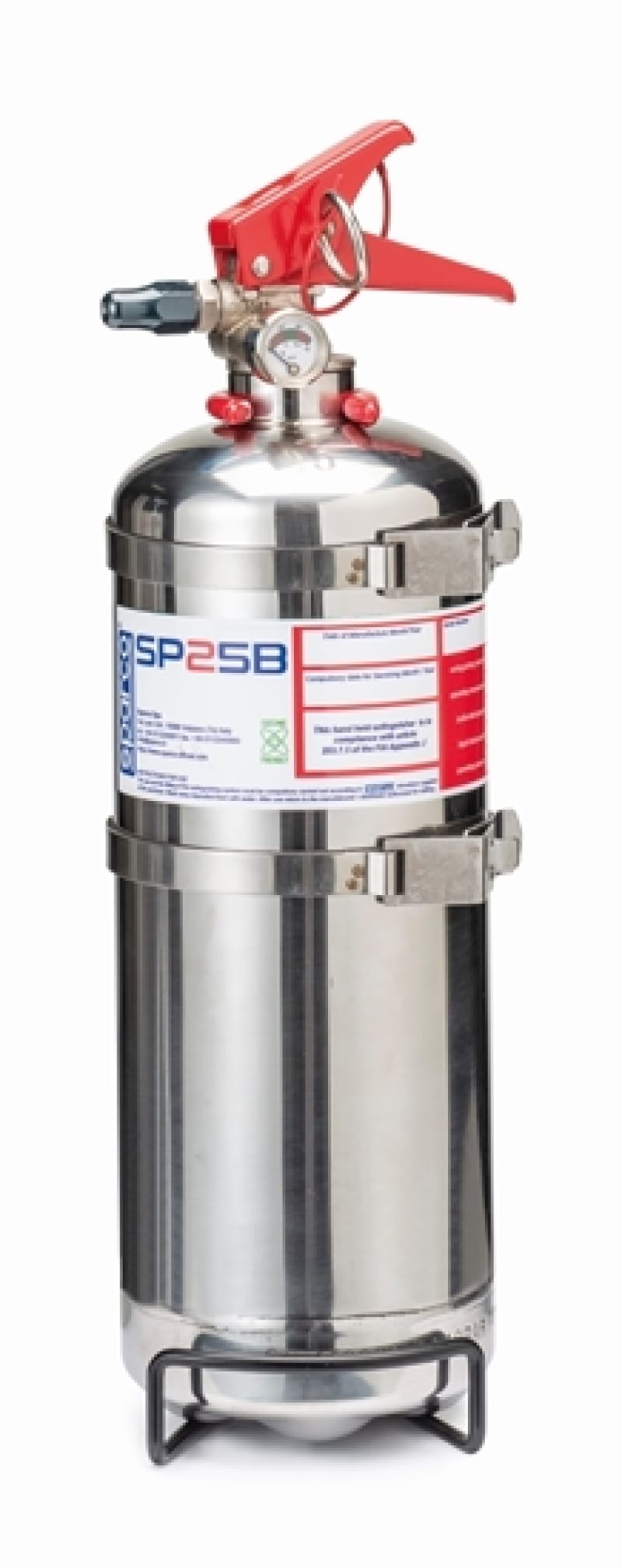 SPARCO — Sparco 2 Liter Handheld Steel NOVEC Extinguisher