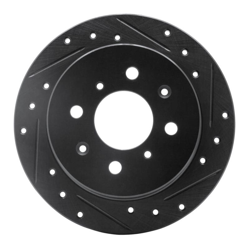 R1 Concepts — R1 88-01 Acura Integra Rear Right Drilled & Slotted Black Brake Rotor
R1 Brake Rotor Drill