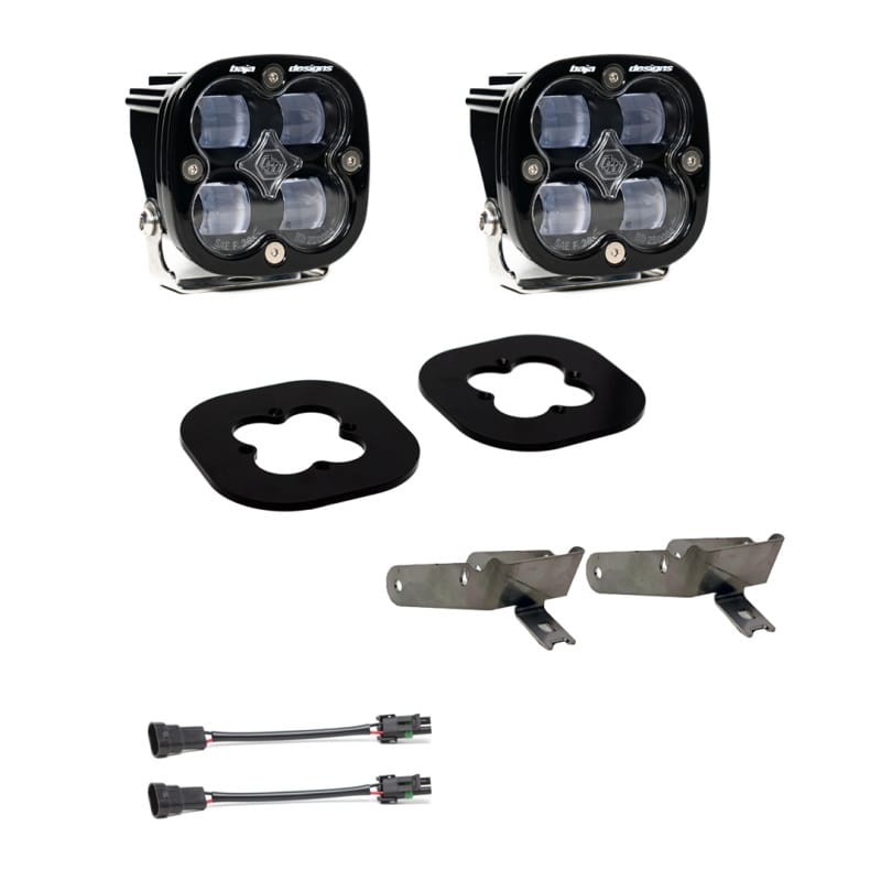 Baja Designs — Baja Designs 11-16 Ford Super Duty Squadron Pro Series Fog Pocket Kit