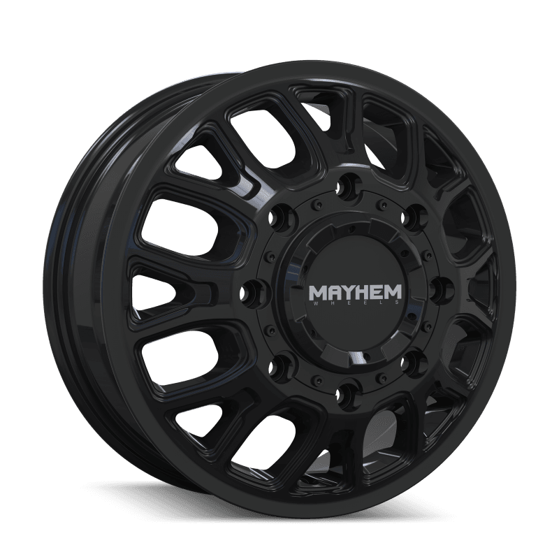 Mayhem — Mayhem 8107D Cogent Dually 17x6.5 / 8x165.1 BP / 125mm Offset / 121.3mm Hub Gloss Black Wheel
MAYHEM 8107D