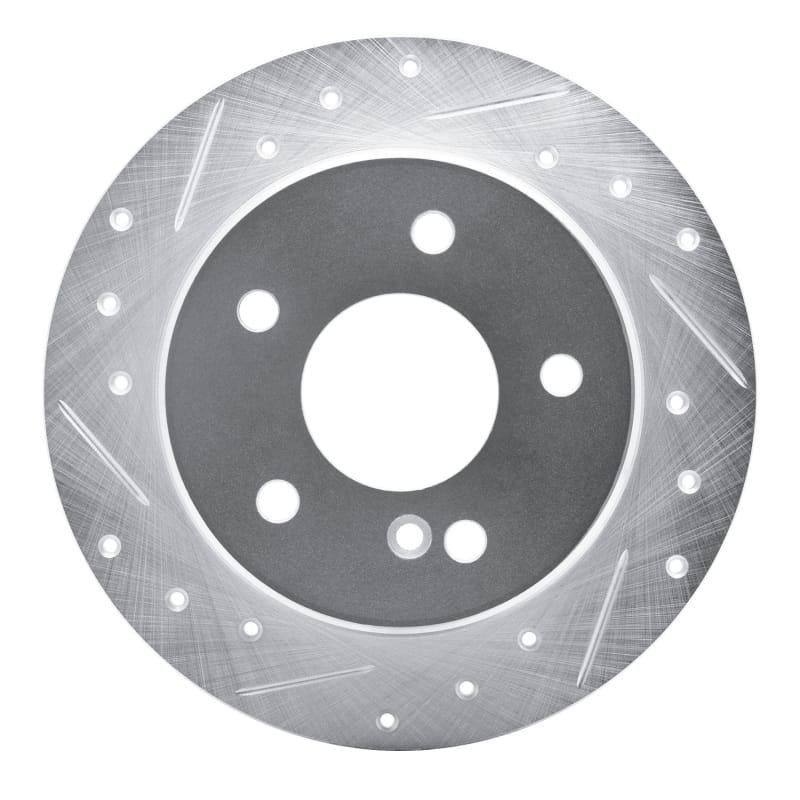 R1 Concepts — R1 94-98 Mercedes-Benz C220 Rear Left Drilled & Slotted Silver Brake Rotor
R1 Brake Rotor Drill