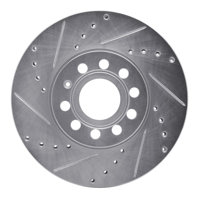 R1 Concepts — R1 05-25 Audi A3 (Mexico) Front Left Drilled & Slotted Silver Brake Rotor
R1 Brake Rotor Drill