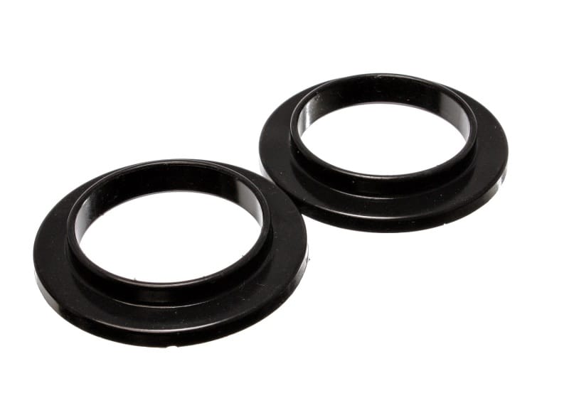 Energy Suspension — Energy Suspension Universal 3 3/4in ID 5 7/16in OD 7/8in H Black Coil Spring Isolators (2 per set)
CoilSprngInsulator