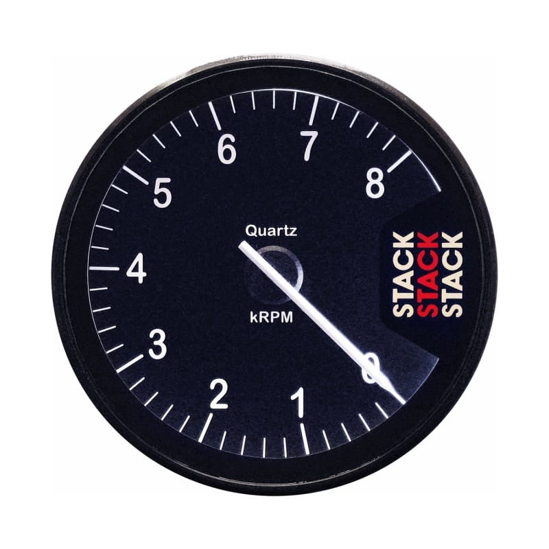AutoMeter — Autometer Stack Clubman Tachometer 80mm 0-8K RPM - Black
Tach Club Blk 8kRPM