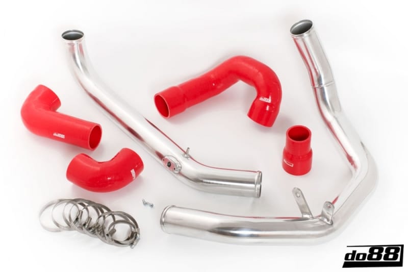do88 — do88 SAAB 9-3 2.0T 2003- do88 Intercooler Pressure Pipes w/Red Hoses