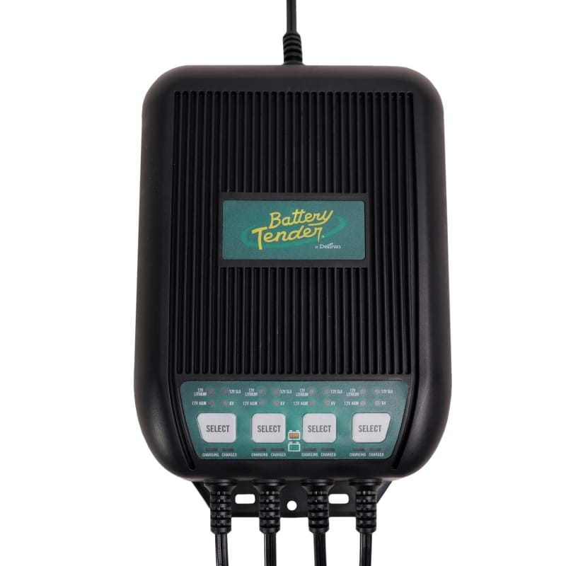 Battery Tender — Battery Tender 4 Bank 12A On-Board Marine Battery Charger