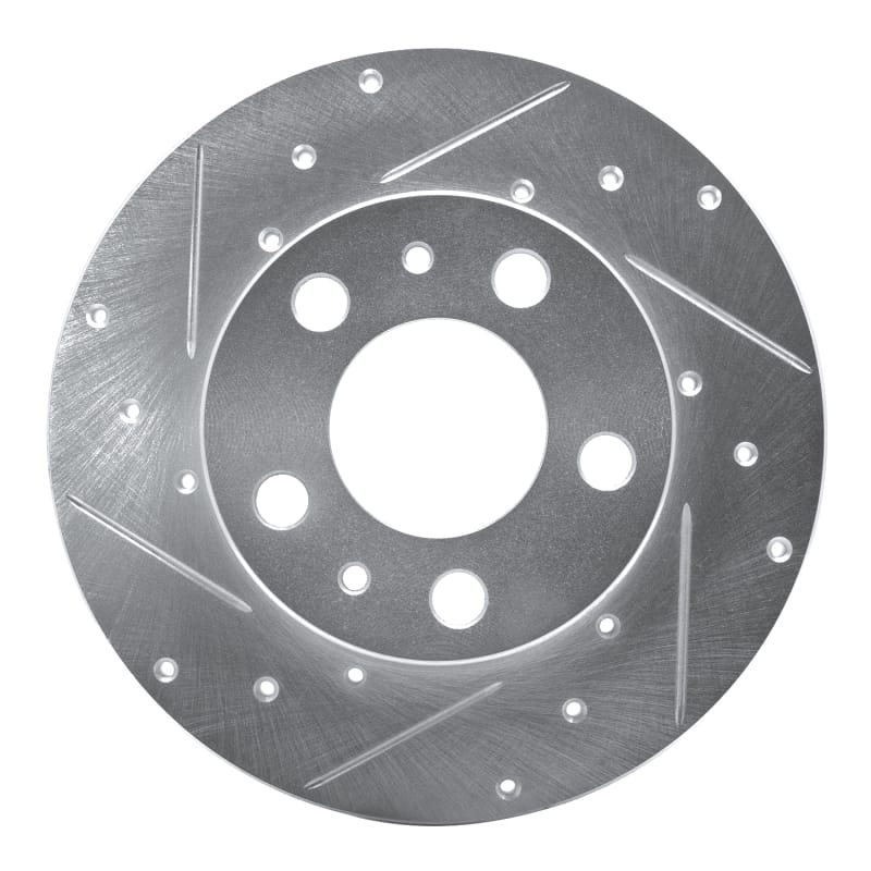 R1 Concepts — R1 75-87 Volvo 242 Front Left Drilled & Slotted Silver Brake Rotor
R1 Brake Rotor Drill