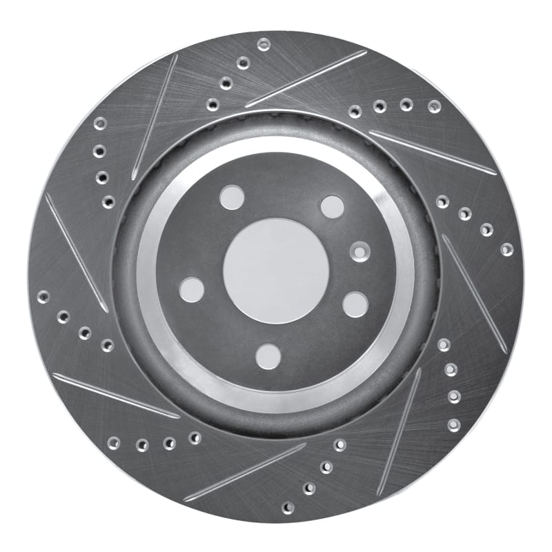 R1 Concepts — R1 07-11 Audi S6 Rear Left Drilled & Slotted Silver Brake Rotor
R1 Brake Rotor Drill