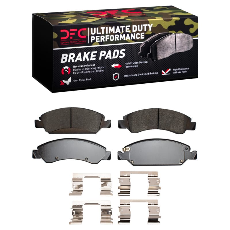 DFC — DFC 05-20 Cadillac XTS Front Ultimate Duty Performance Brake Pads and Hardware Kit
DFC Brake Pad Set