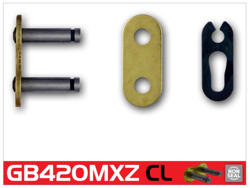 RK Chain — RK Chain GB420MXZ Clip Link - Gold
