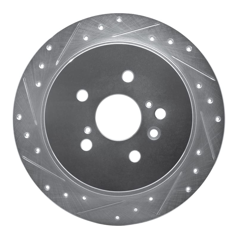 R1 Concepts — R1 08-13 Toyota Highlander Rear Left Drilled & Slotted Silver Brake Rotor
R1 Brake Rotor Drill