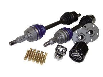 Driveshaft Shop — DSS Honda 2001-2003 Civic Si EP 850HP Level 5.9 Axle/Hub Kit (4-Lug Hubs) KS56
