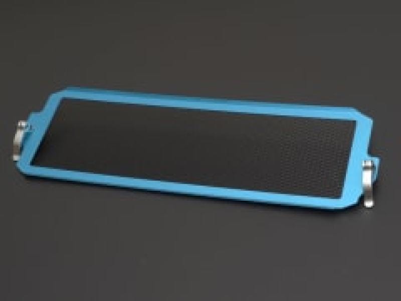 Cusco — Cusco 08-17 Impreza (GR/GV/VA) Turbo Intercooler Protection Grill Kit Blue w/Blk Mesh