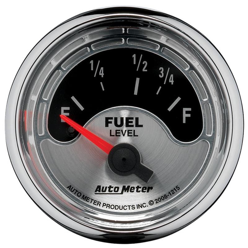AutoMeter — GAUGE, FUEL LEVEL, 2 1/16", 73OE TO 10OF, ELEC, AMERICAN MUSCLE