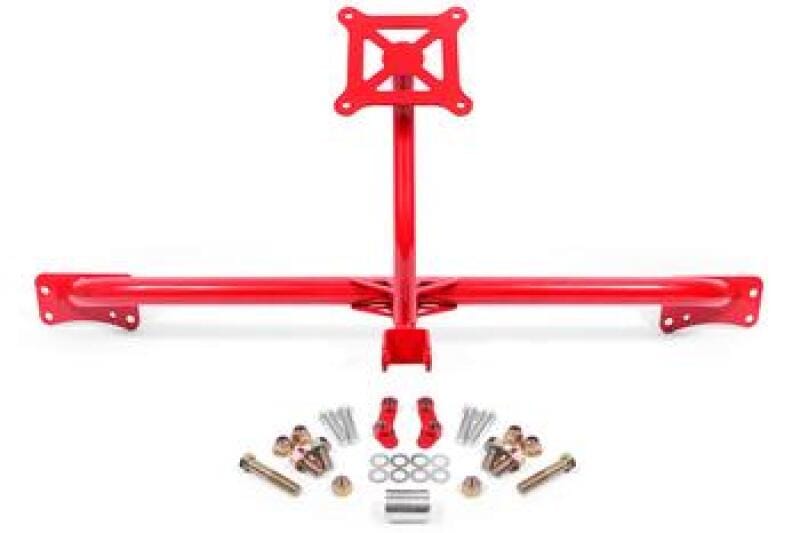 BMR Suspension — BMR 2015-2019 Ford Mustang Bolt-On Parachute Mount - Red