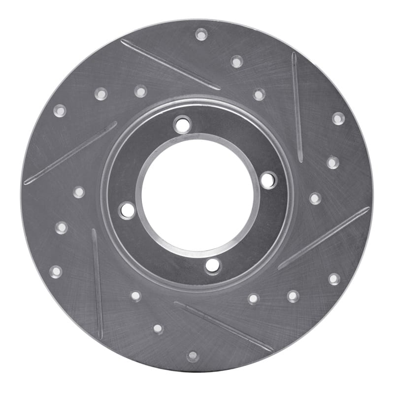 R1 Concepts — R1 80-83 Subaru GL Front Right Drilled & Slotted Silver Brake Rotor
R1 Brake Rotor Drill