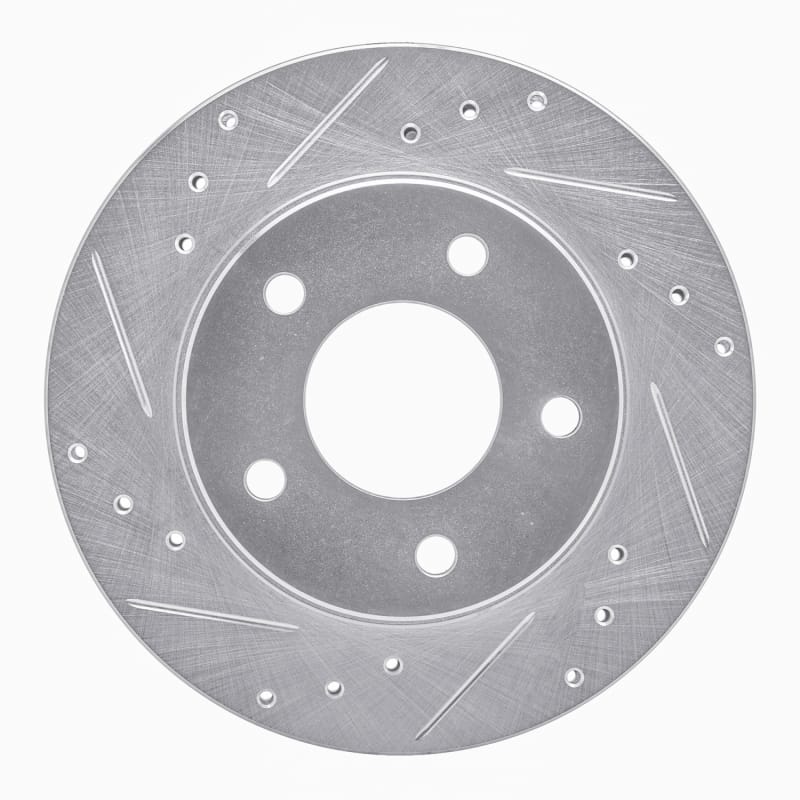R1 Concepts — R1 90-90 Pontiac 6000 Rear Left Drilled & Slotted Silver Brake Rotor
R1 Brake Rotor Drill