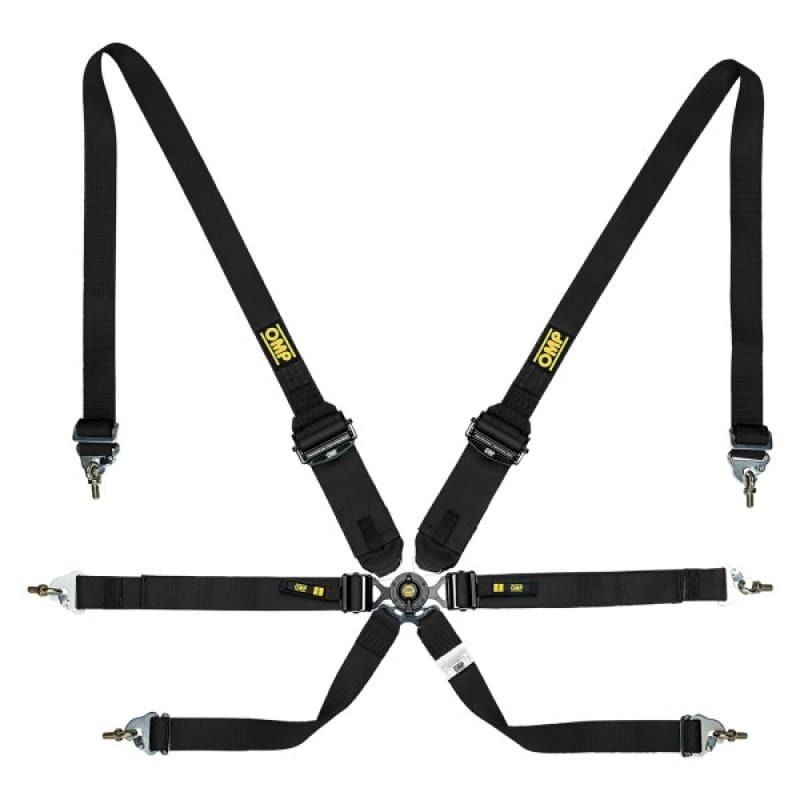 OMP — OMP Safety Harness One 2In Endurance Black Pull Down - (Fia 8853-2016)