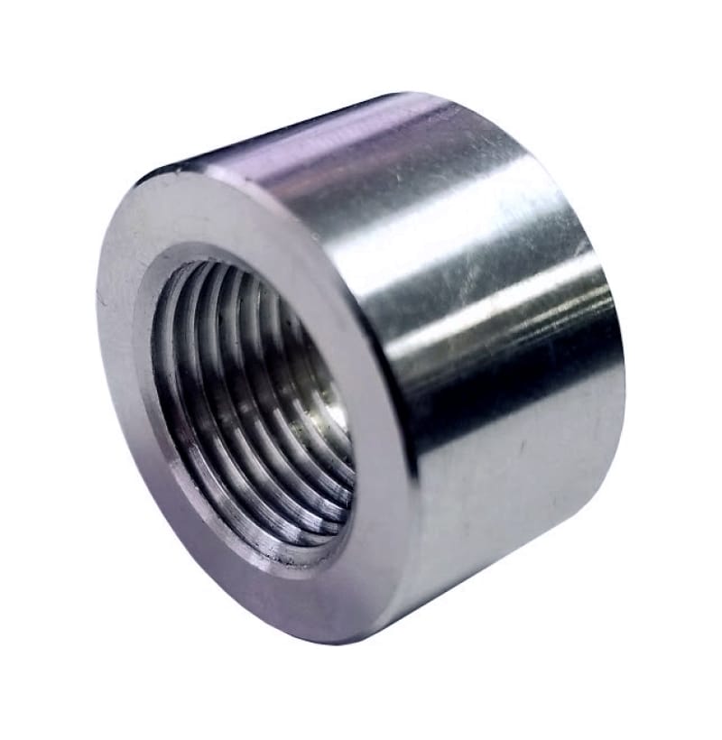 Torque Solution — Torque Solution Weld Bung 3/8in (-18) NPT Female Stainless Steel