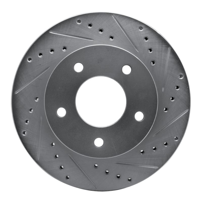 R1 Concepts — R1 75-79 Ford LTD Right Rear Drilled & Slotted Silver Brake Rotor
R1 Brake Rotor Drill