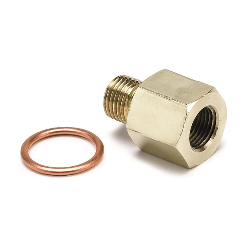 AutoMeter — Autometer Metric Oil Pressure Adapter - 1/8in NPT to M10x1
1/8 NPT - M10x1 FIT