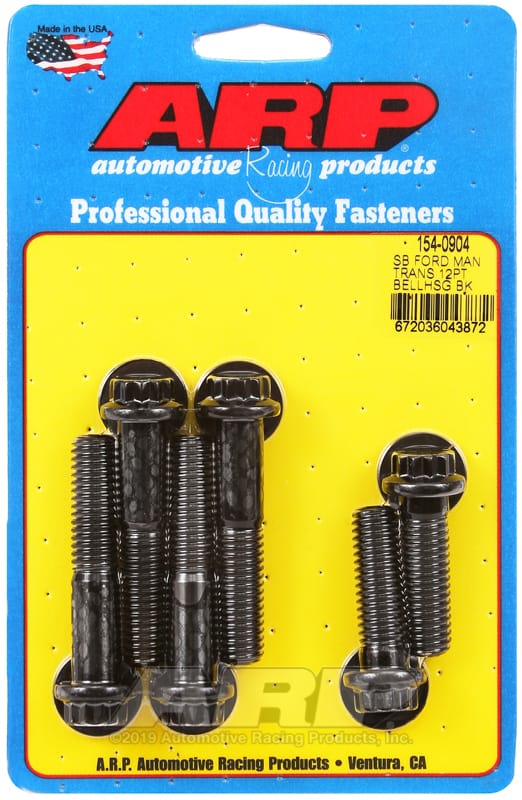 ARP — ARP SB Ford Manual Transmission 12pt Bellhousing Bolt Kit
