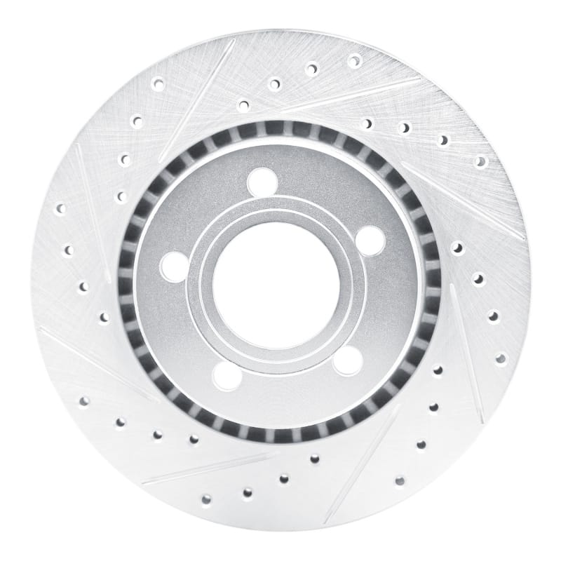 R1 Concepts — R1 80-86 Audi 5000CS Turbo Quattro Front Left Drilled & Slotted Silver Brake Rotor
R1 Brake Rotor Drill