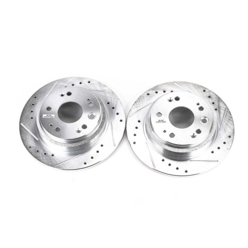 PowerStop — Power Stop 02-04 Acura RL Rear Evolution Drilled & Slotted Rotors - Pair
PowerStop XPR