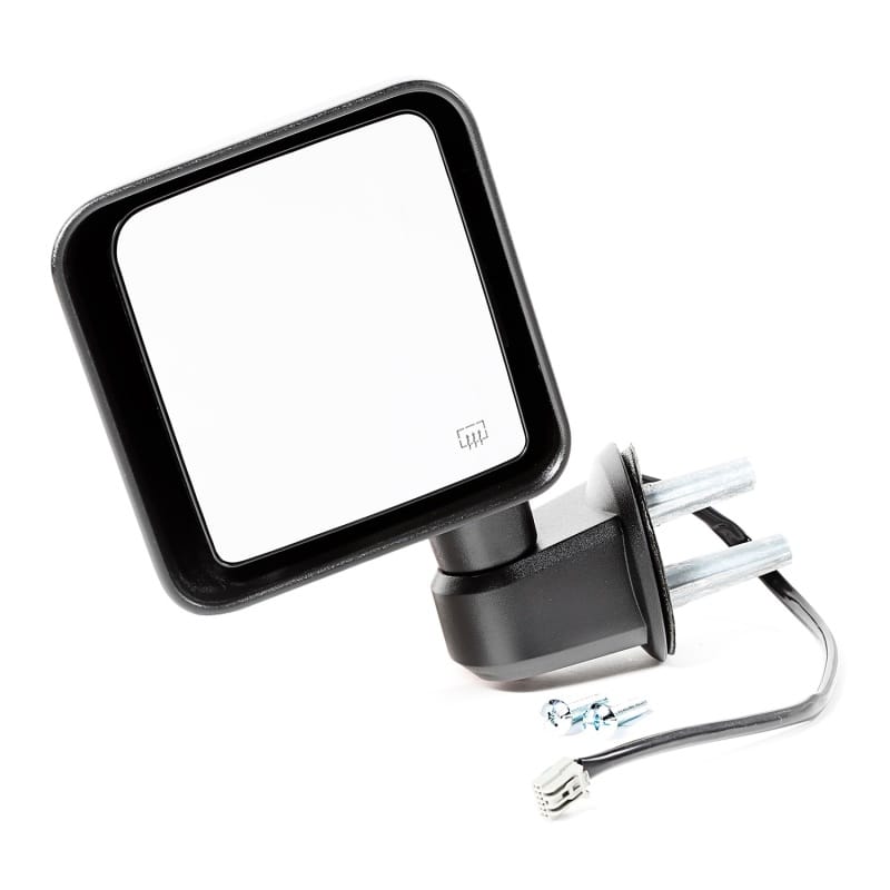 OMIX — Omix Mirror Power Heated LH Black- 14 Jeep Wrangler