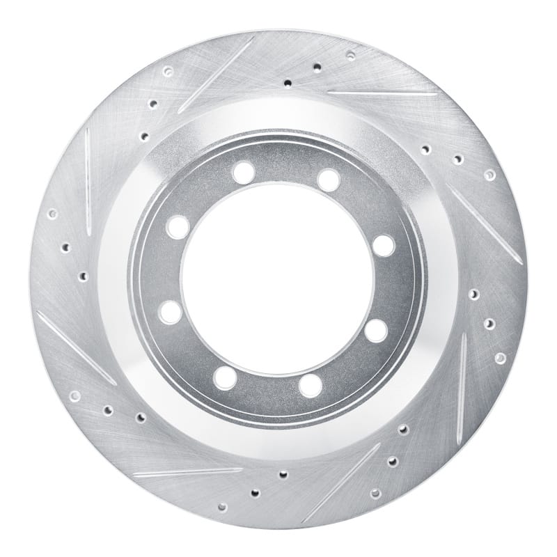 R1 Concepts — R1 08-19 Ford E-350 Super Duty Rear Left Drilled & Slotted Silver Brake Rotor
R1 Brake Rotor Drill