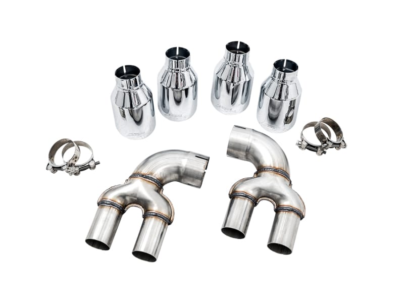 AWE Tuning — AWE Tuning 2019+ BMW M340i (G20) OE-Config-To-Quad Tip Conversion Kit - Chrome Silver Tip
Conversion Kit