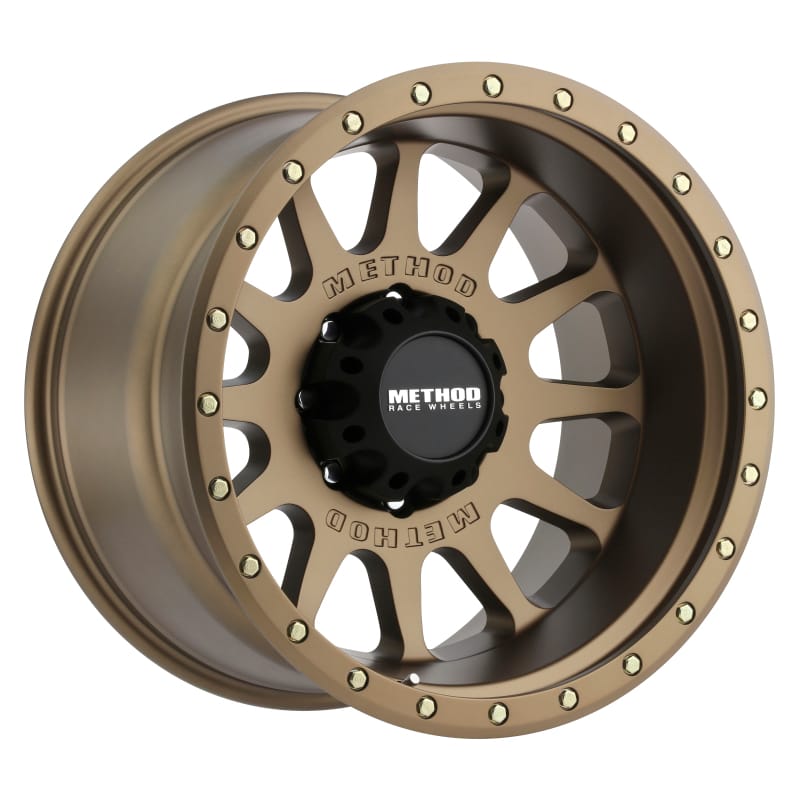 Method Wheels — Method MR605 NV 20x12 -52mm Offset 8x6.5 121.3mm CB Method Bronze Wheel