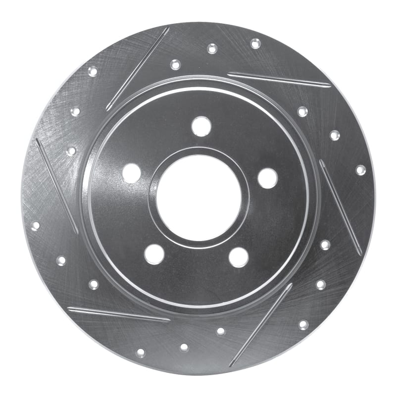 R1 Concepts — R1 04-13 Volvo C70 Rear Left Drilled & Slotted Silver Brake Rotor
R1 Brake Rotor Drill