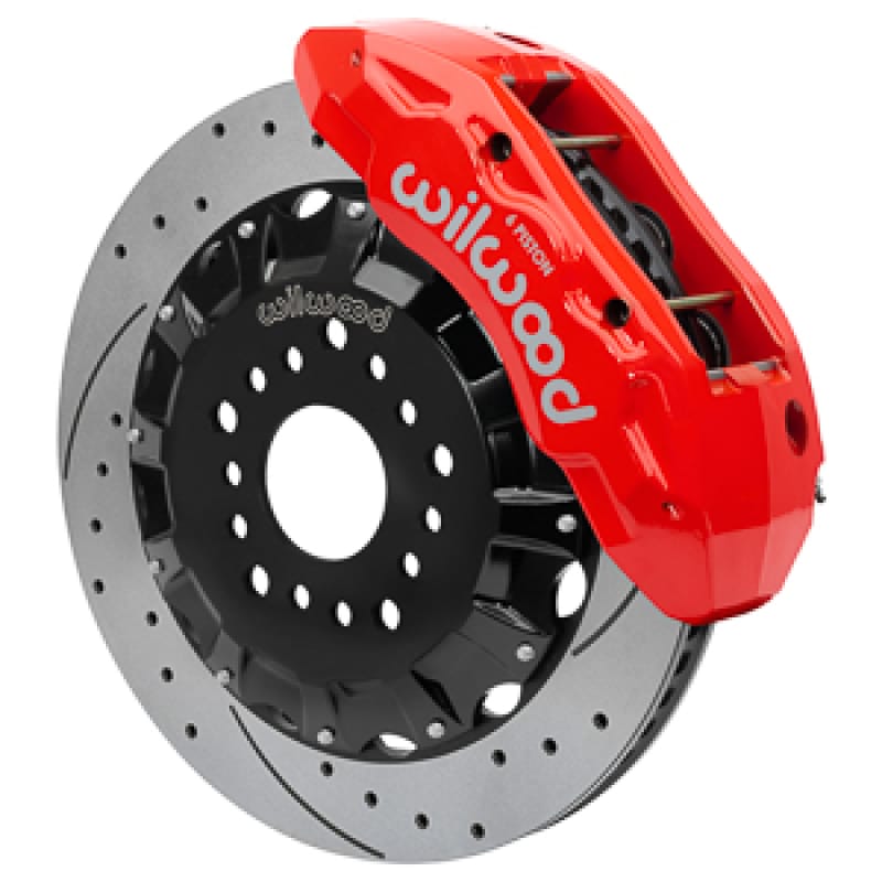 Wilwood — Wilwood 63-70 Chevy C10 TX6R Front Kit w/ 16in SRP Rotors & Lines - Red
