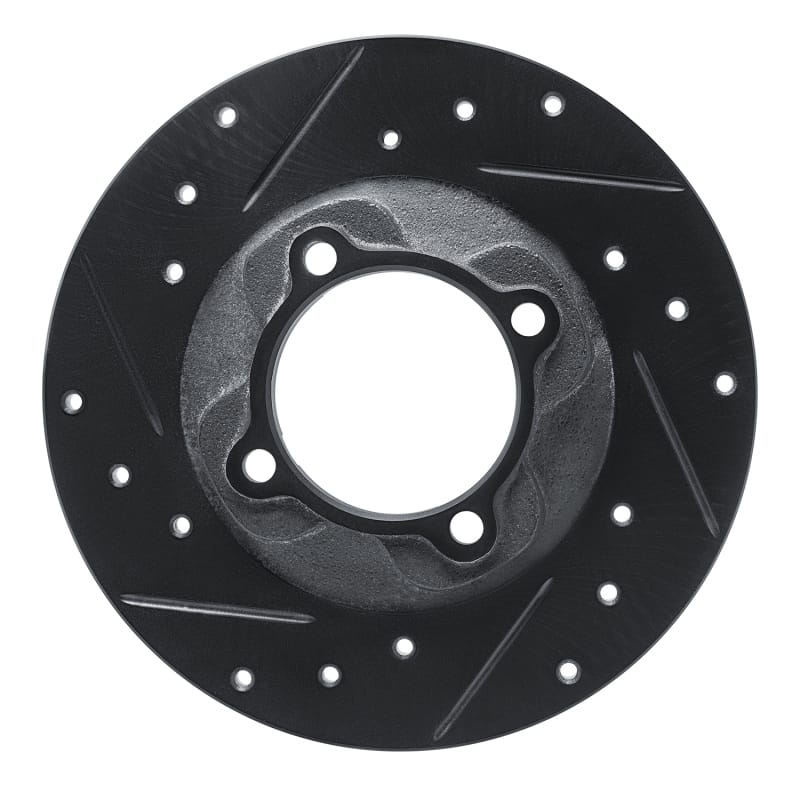 R1 Concepts — R1 81-85 Mazda GLC Front Left Drilled & Slotted Black Brake Rotor
R1 Brake Rotor Drill