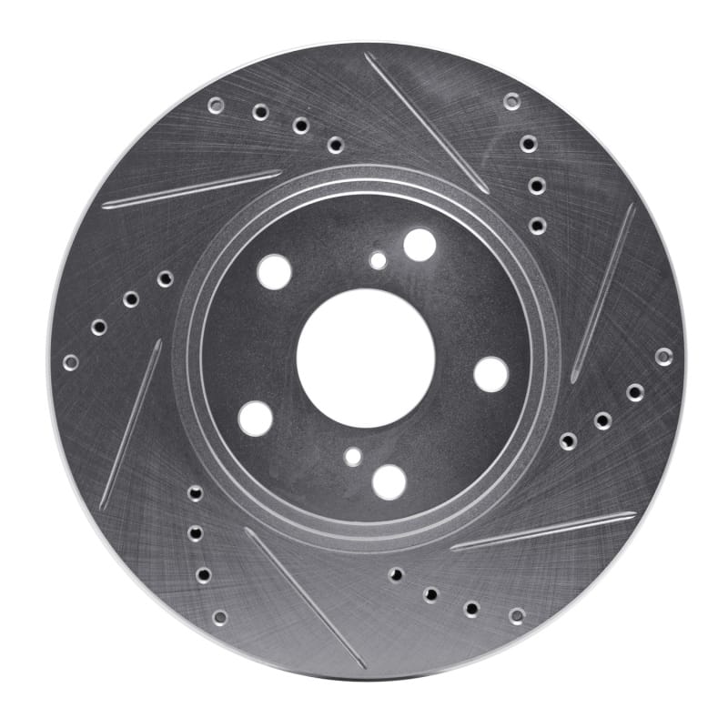 R1 Concepts — R1 99-07 Lexus ES300 Front Right Drilled & Slotted Silver Brake Rotor
R1 Brake Rotor Drill