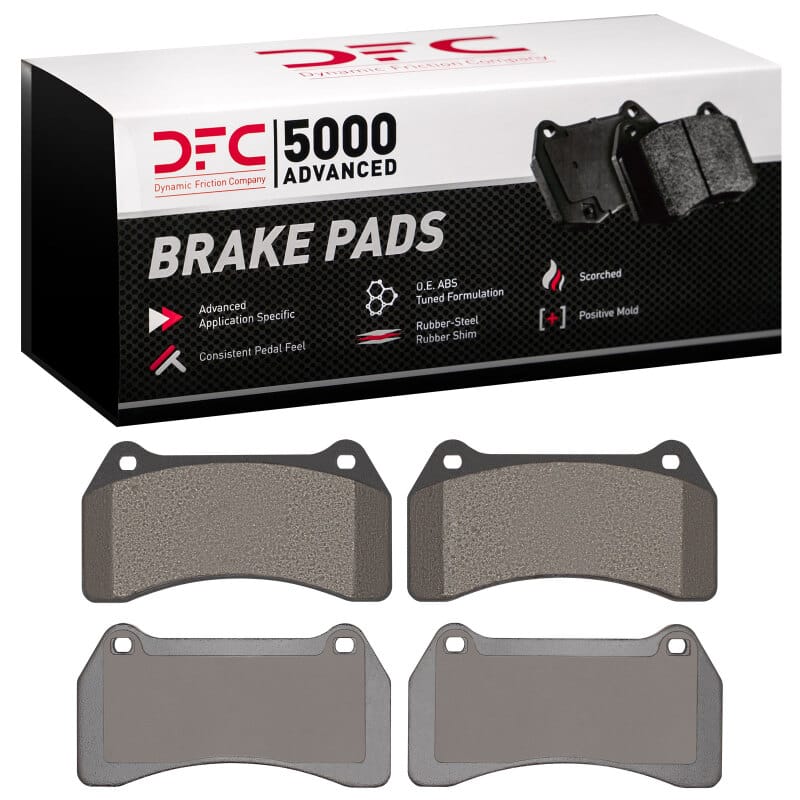 DFC — DFC 03-05 Jaguar S-Type Front 5000 Advanced Low Metallic Brake Pads
DFC Brake Pad Set