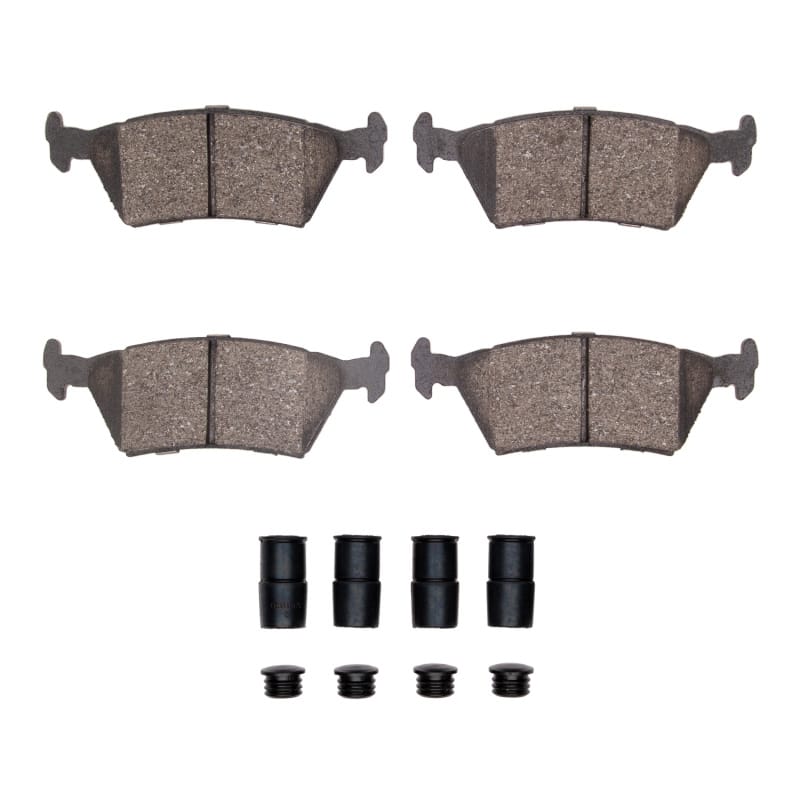DFC — DFC 85-88 Chrysler Daytona Rear 4000 HybriDynamic Brake Pads and Hardware Kit
DFC Brake Pad Set
