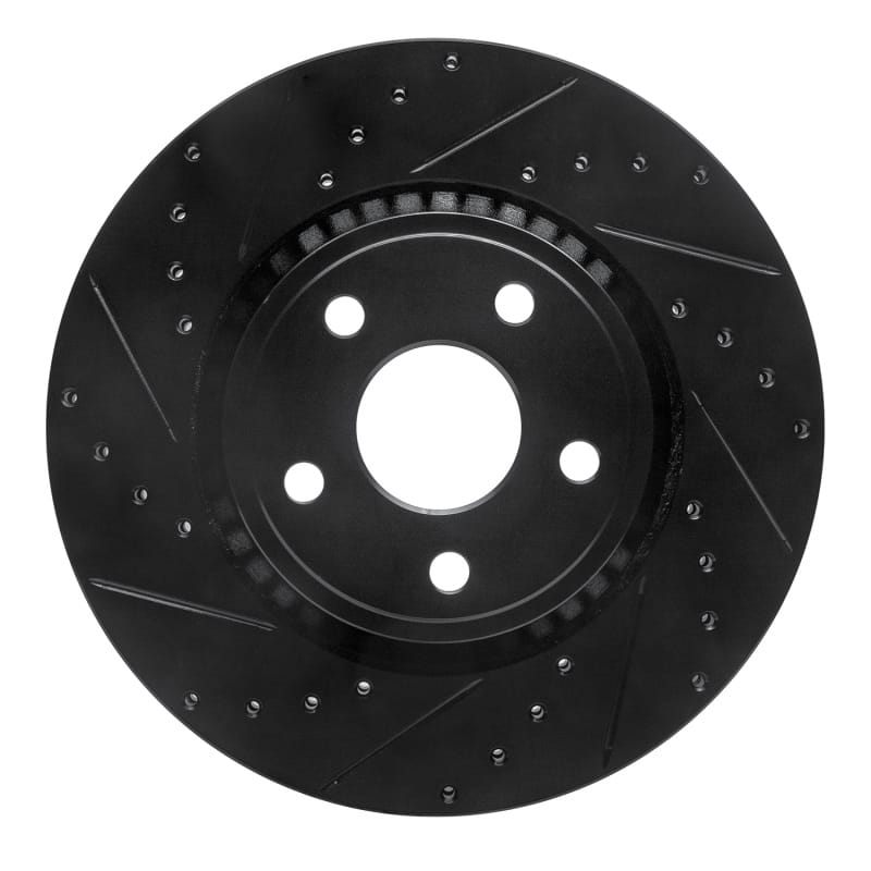 R1 Concepts — R1 11-25 Dodge Durango Front Left Drilled & Slotted Black Brake Rotor
R1 Brake Rotor Drill