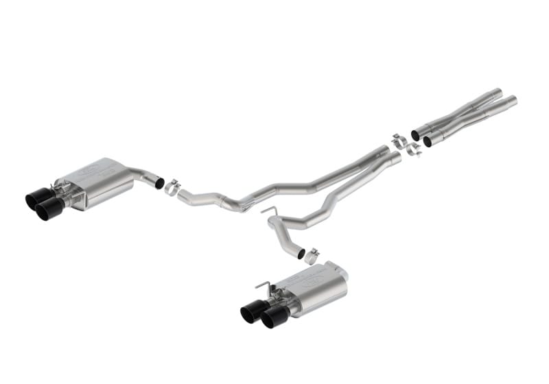 Ford Racing — Ford Racing 2024 Mustang 5.0L GT Extreme Cat-Back Exhaust - Black Tips
Exhaust System Kit