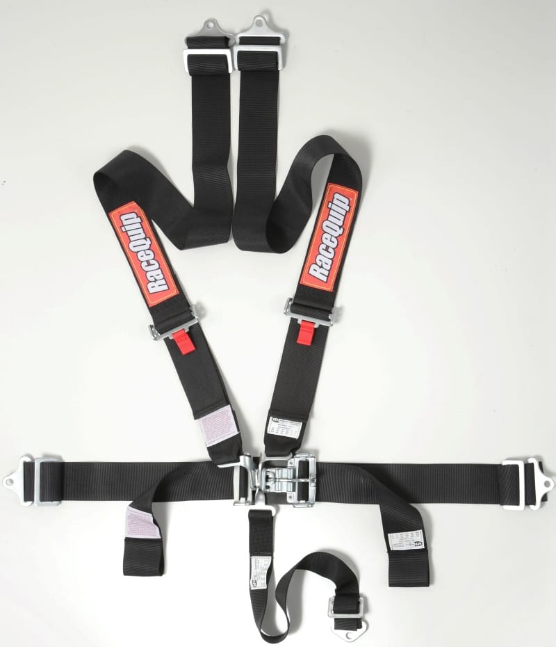 Racequip — RaceQuip Black L & L 5pt Seat Belt