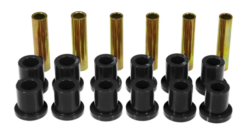 Prothane — Prothane 73-79 Ford F100/150 4wd Rear Spring & Shackle Bushings - Black
SPRING/SHACKLE BUSH
