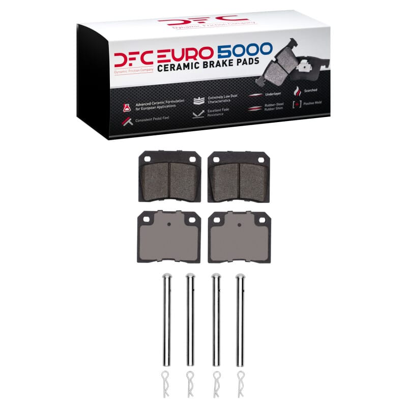 DFC — DFC 68-83 DeLorean DMC 12 Rear Euro 5000 Ceramic Brake Pads and Hardware Kit
DFC EURO Pads + HW
